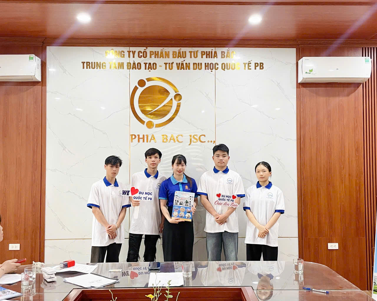 Chào đón các em học viên 2k7 du học Đài Loan nhập học