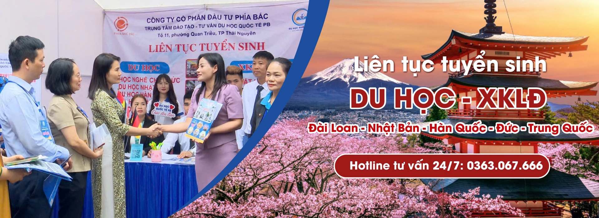 Banner 1: TUYỂN SINH DU HỌC CÁC NƯỚC