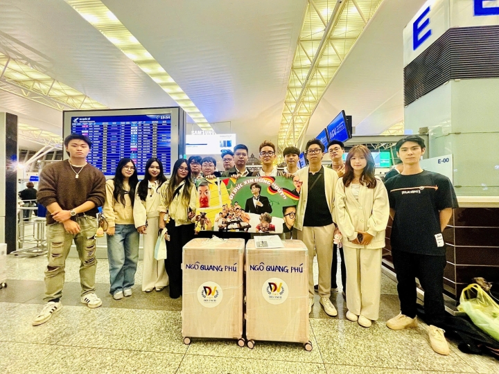 TIỄN BAY CÁC EM DU HỌC NGHỀ CHLB ĐỨC NGÀNH QUẢN LÝ NHÀ HÀNG KHÁCH SẠN VÀ NGÀNH ĐẦU BẾP XUẤT CẢNH THÁNG 11 NĂM 2025