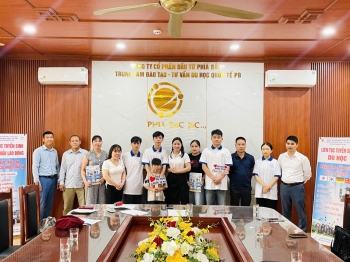 Chào đón các em học viên 2k7 du học Đài Loan nhập học