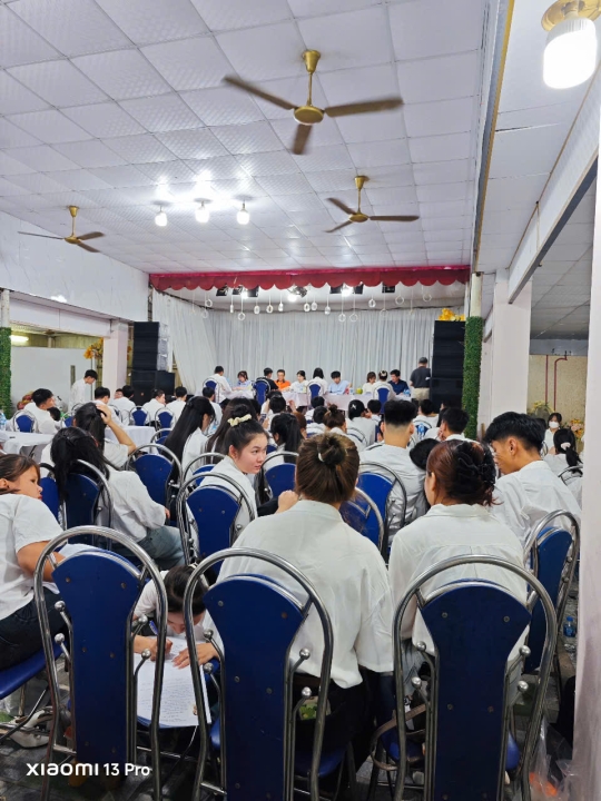 Chiều ngày 24/7/2025 trường  ĐH  KHKT  Hồng  Quốc  Đức  Lâm  phỏng  vấn  các  em học  viên kỳ bay tháng  9/2025